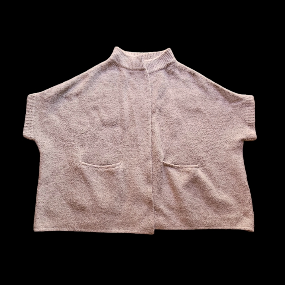 Anthropologie gray warm and cozy woolen cardigan OS